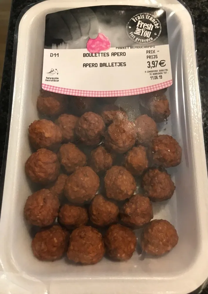 Boulettes apéro