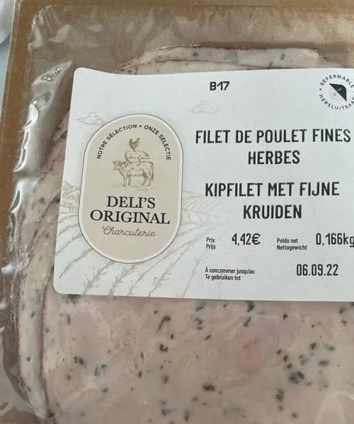 Filet de poulet fines herbes