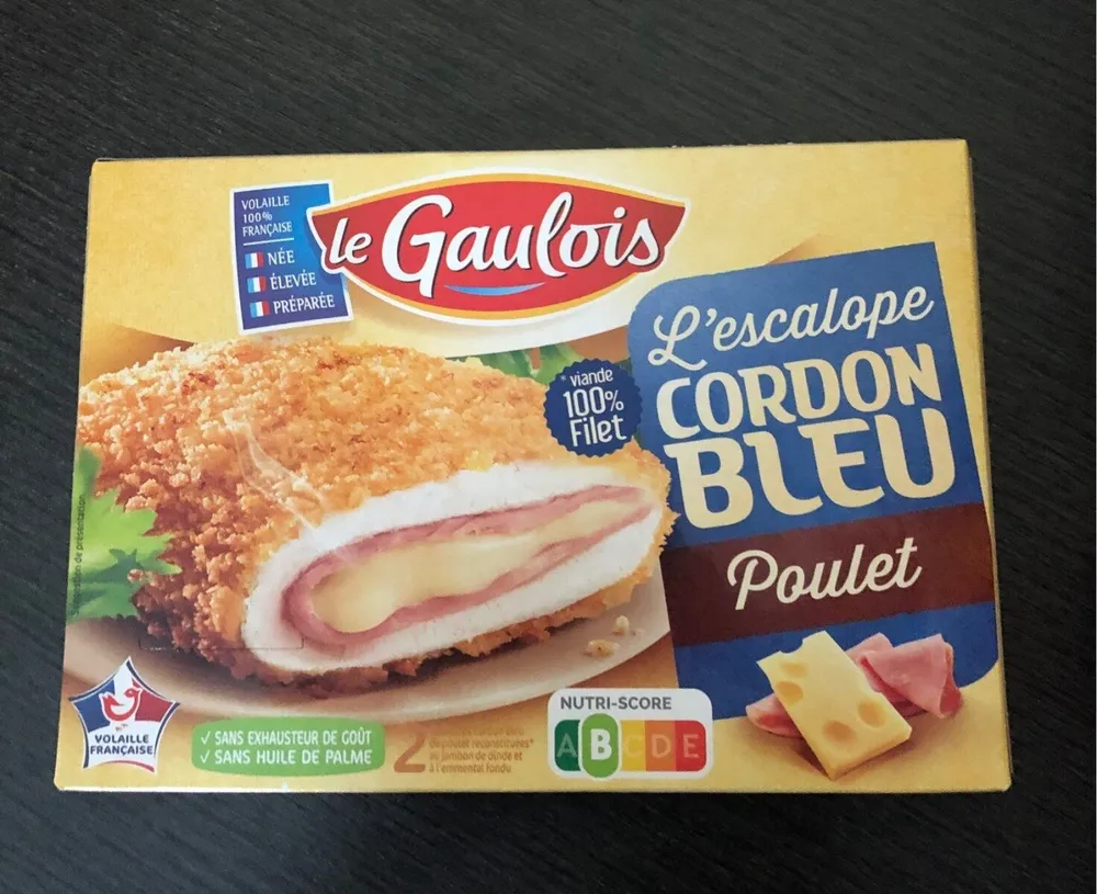 L'escalope CORDON BLEU Poulet