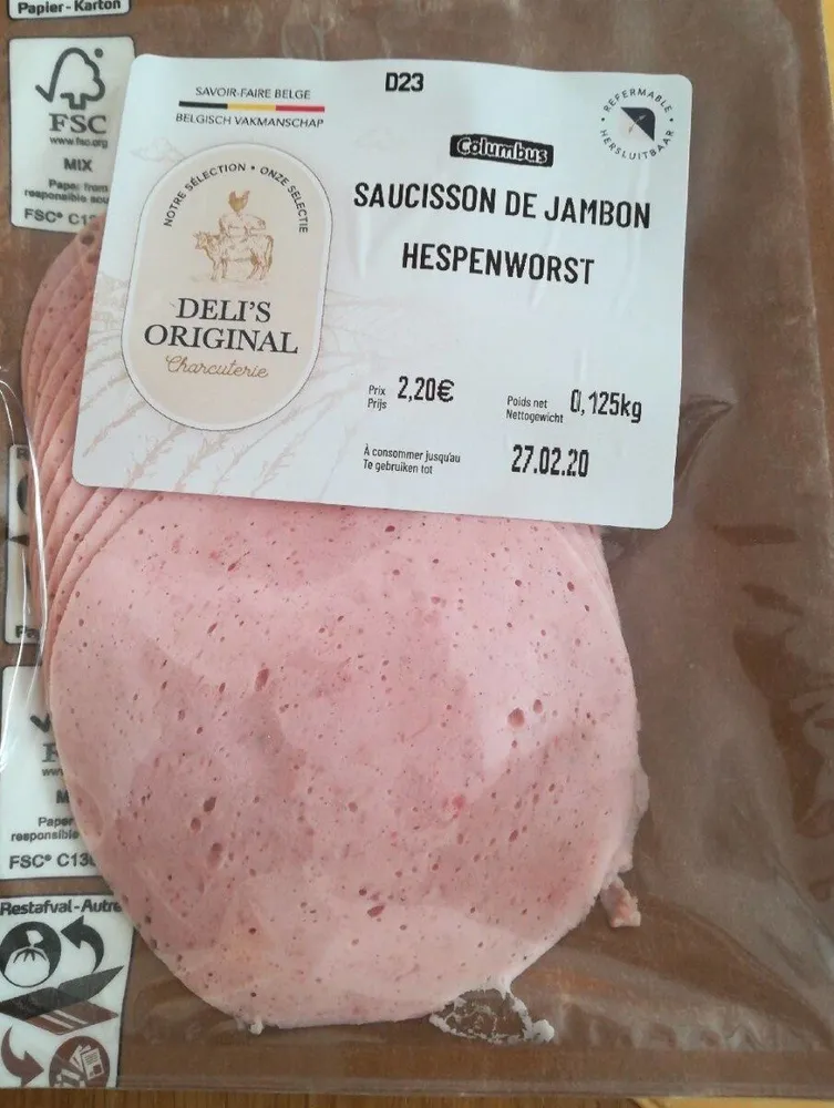 Saucisson de jambon