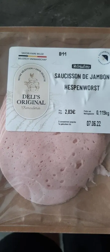 saucisson de jambon