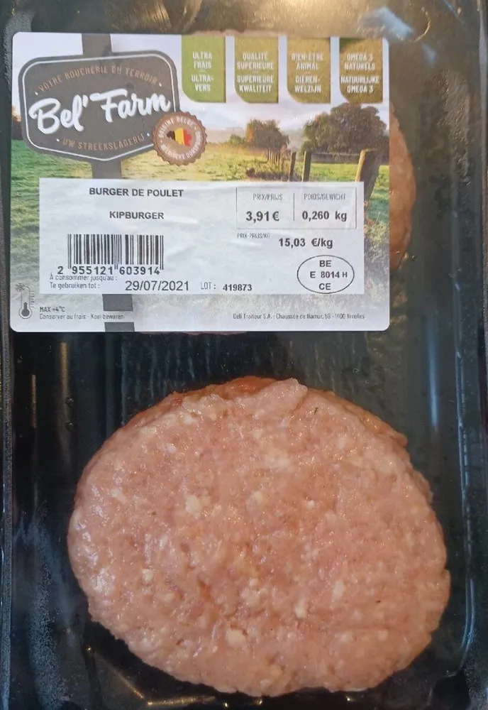Burger de Poulet