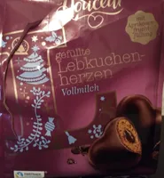 Lebkuchenherzen, Vollmilch