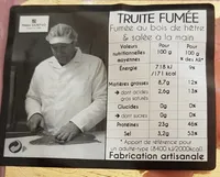 Truite fumée marinée