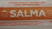 Sashimi quality salmon loin