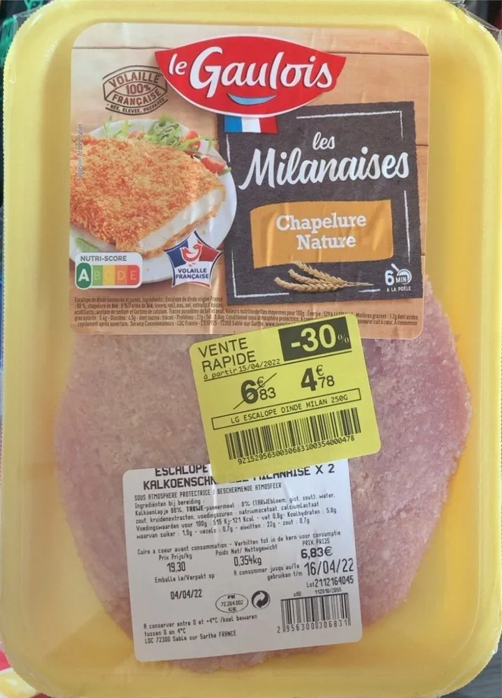 escalope milanaise