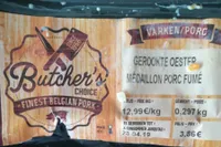 Médaillon porc fumé