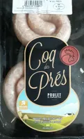 Chipolata de poulet bio COQ DES PRES