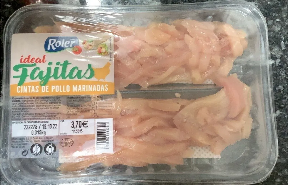 Pollo marinado