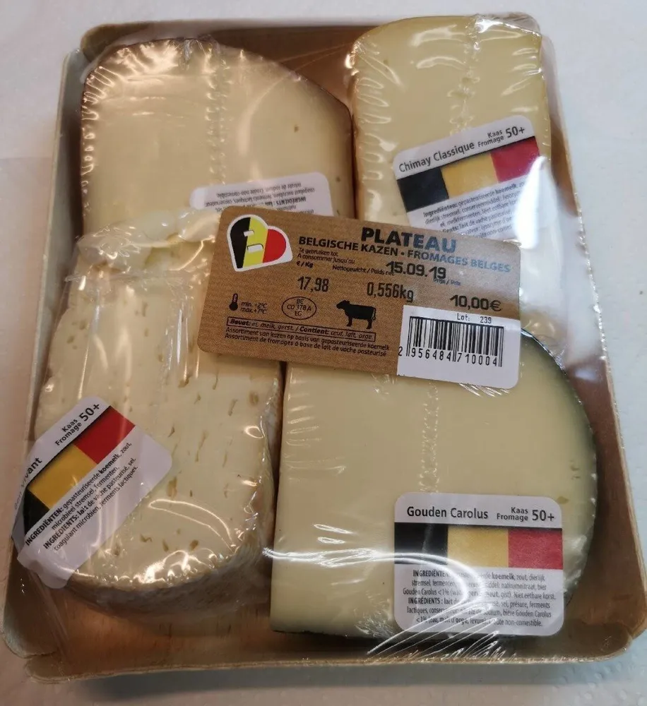 Plateau Fromages BELGES