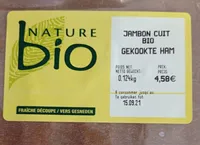 Jambon cuit bio