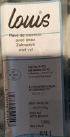 Pavé de saumon avec peau