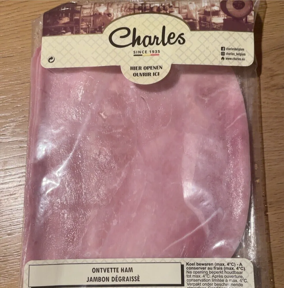 Jambon degraissé