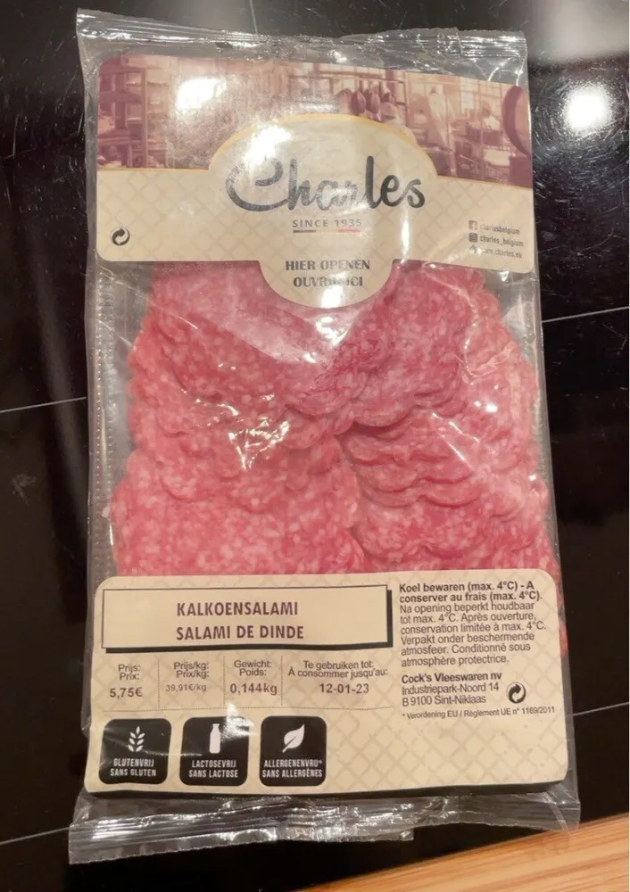 Salami de dinde
