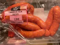Longaniza roja fresca