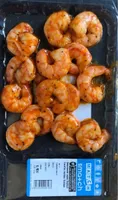 Crevettes marinées aziatique