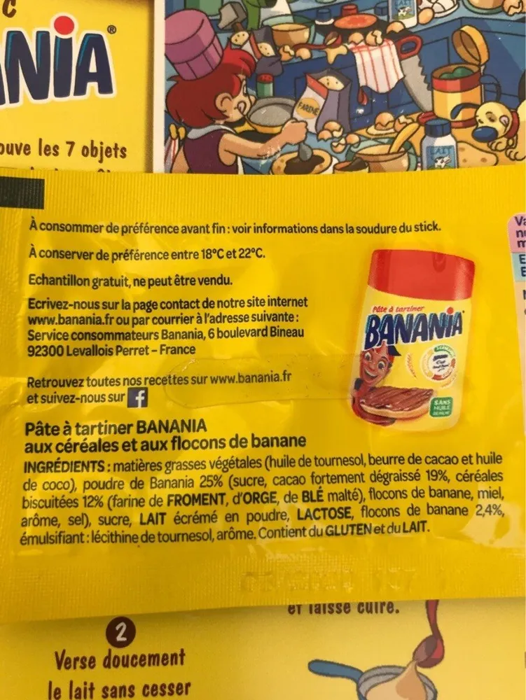 Pata a tartiner Banania