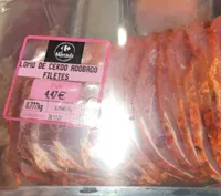 Lomo de cerdo adobado filetes