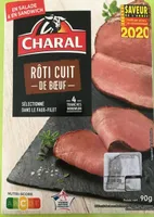 Charal roti cuit - de boeuf -