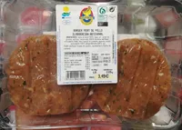 Burger meat de pollo artesanal