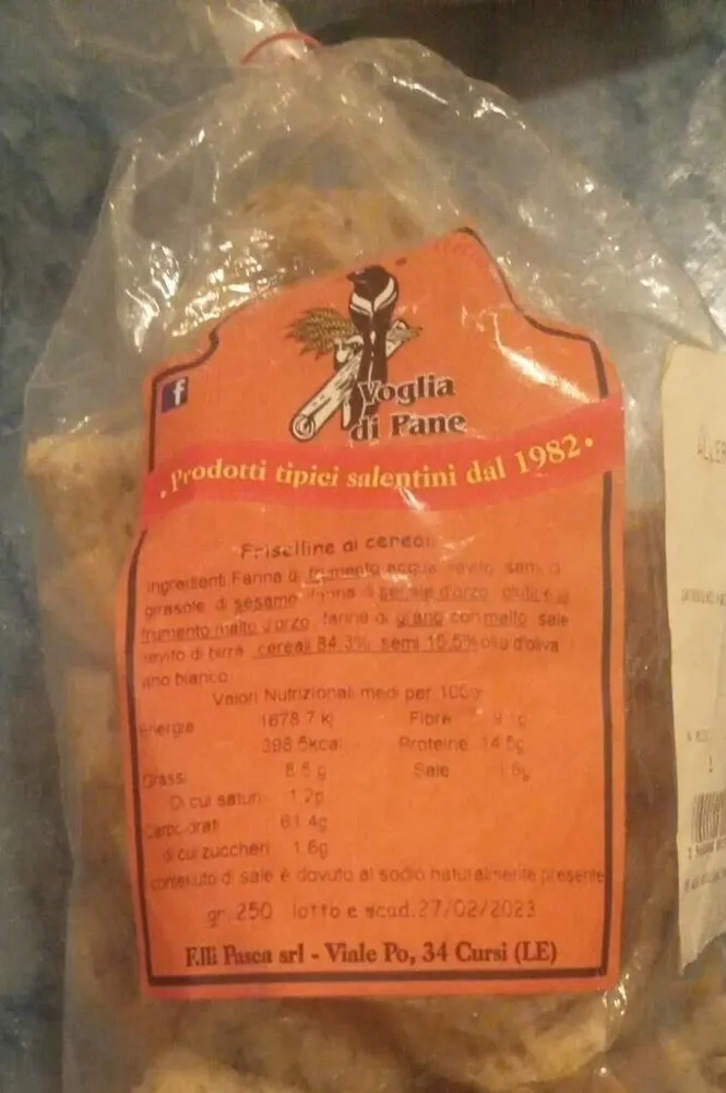Friselline ai cereali