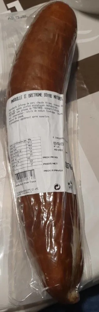 Andouille de Bretagne boyau naturel