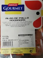 Alas de pollo adonadas