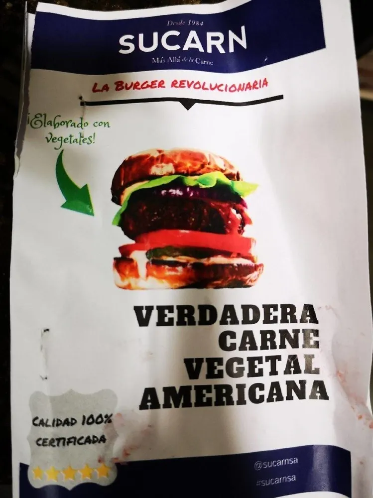 Burger vegetal americana