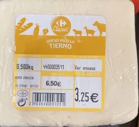 Queso mezcla tierno