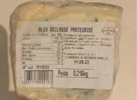 Fromage bleu declassé pasteurisé
