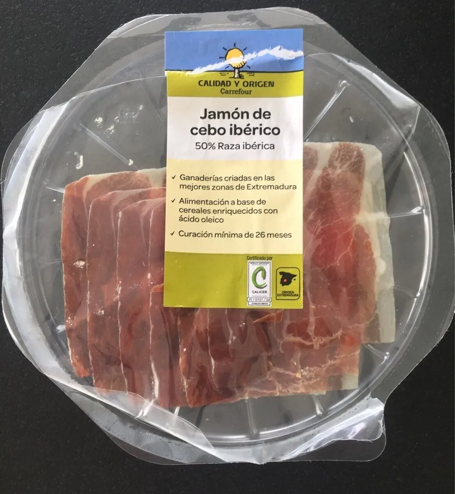 Jamón de cebo ibérico