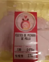 Filetes de pechuga de pollo