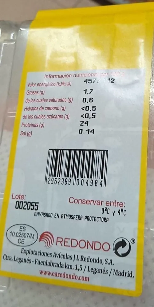 Filetes de pollo