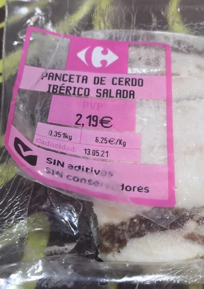 Tocino de cerdo