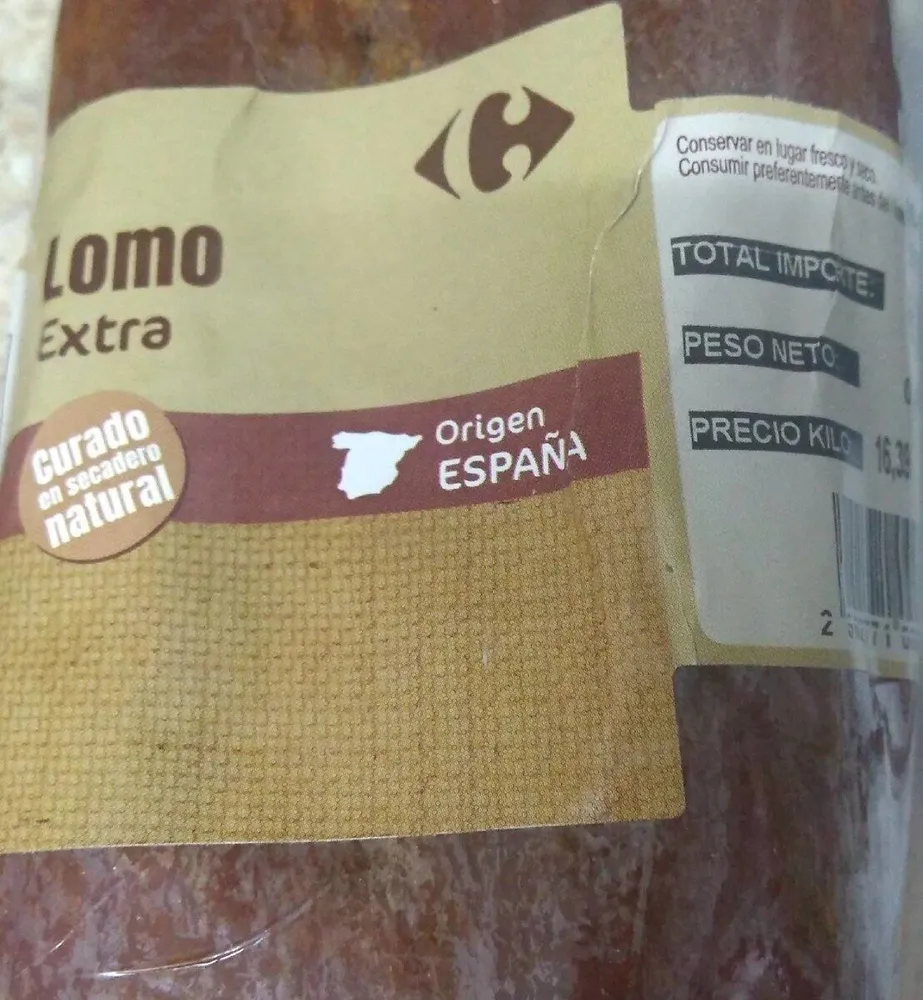 Lomo extra curado