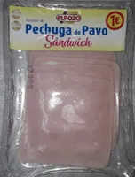 Pechuga de pavo sandwich