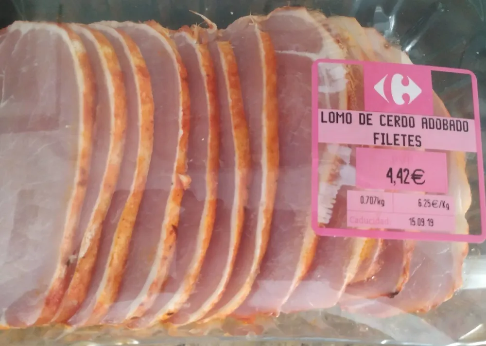 LOMO DE CERDO ADOBADO FILETES