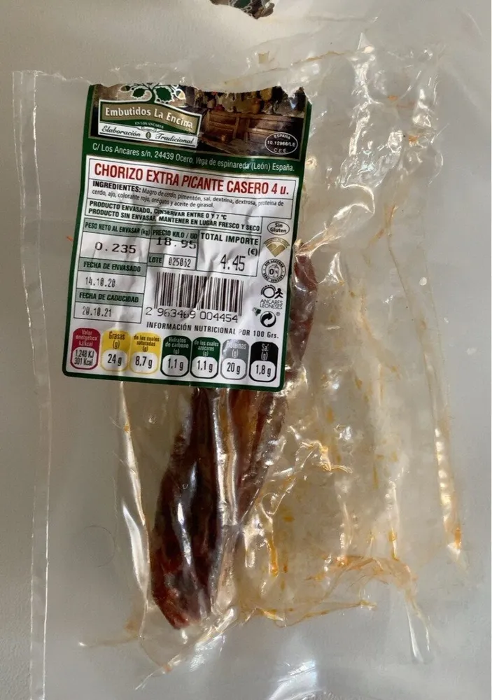Chorizo extra picante