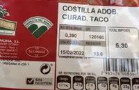 Costilla adobada