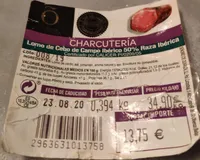 Lomo cebo campo ibérico 50%