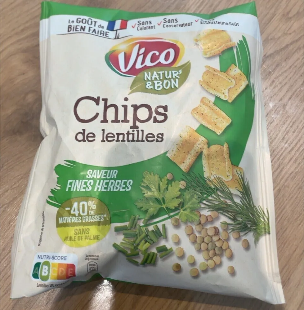 Chips De Lentilles