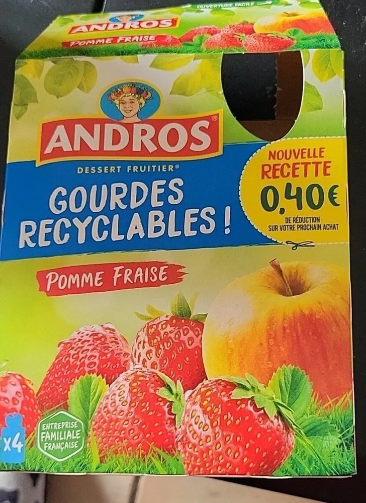 Compote pomme fraise