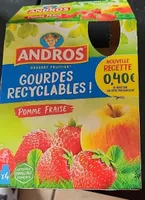 Compote pomme fraise