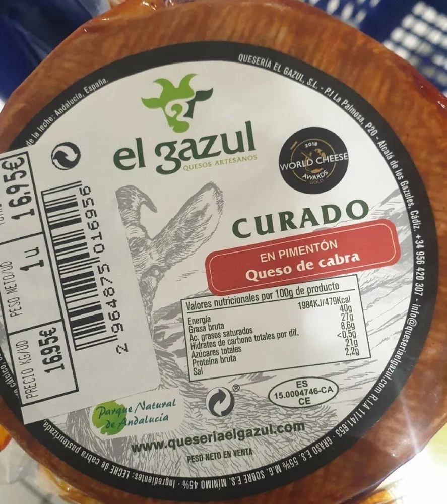 Queso de cabra curado