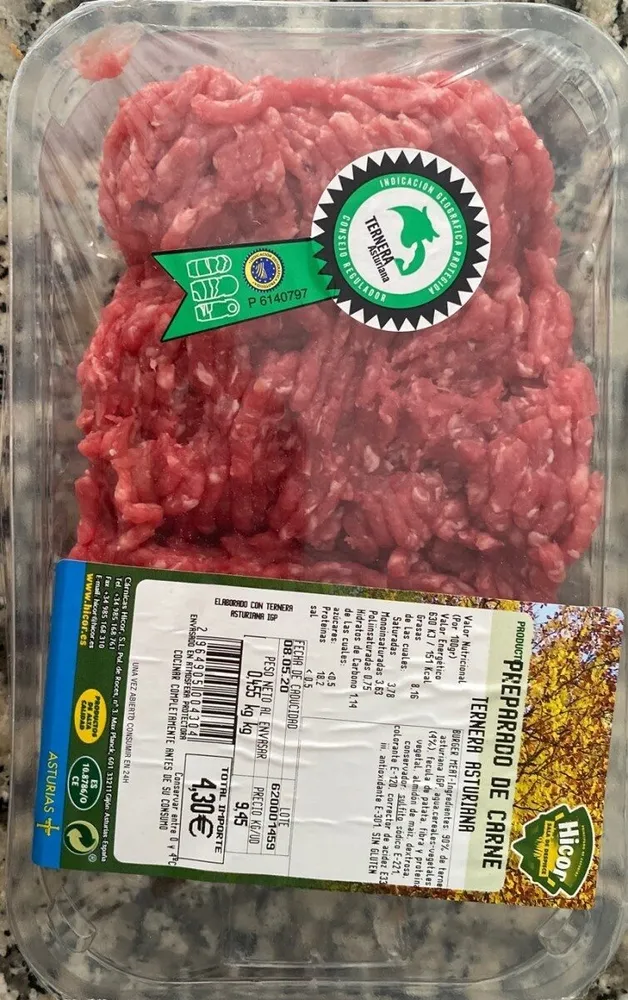 Preparado de carne