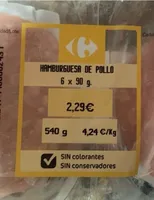 Hamburguesa de pollo