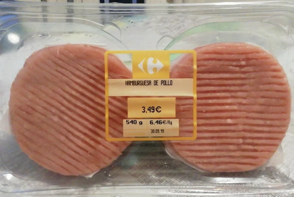 Hamburguesa de pollo