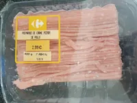 Preparado de carne picada de pollo