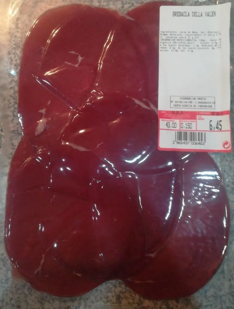 Bresaola Della Valen