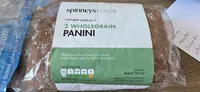 Whole grain panini